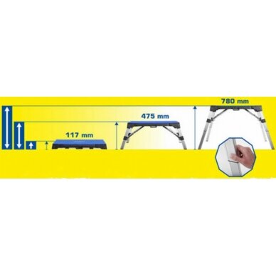 Universalus darbastalis Brilliant Tools, 4-in-1, 117-748 mm 8 Universalus darbastalis Brilliant Tools, 4-in-1, 117-748 mm 8