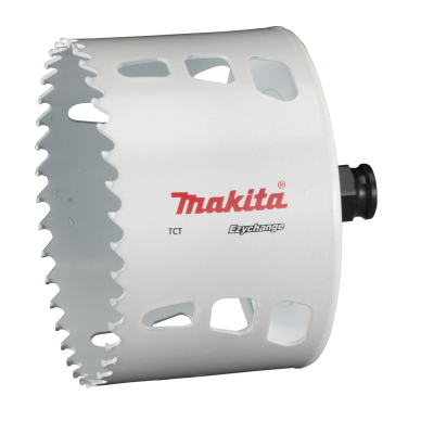 Universali gręžimo karūna Makita E-06828, EZYCHANGE TCT, 102mm 1 Universali gręžimo karūna Makita E-06828, EZYCHANGE TCT, 102mm 1