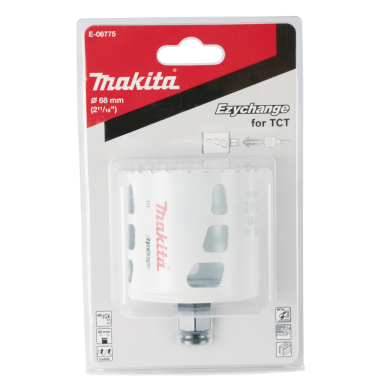 Universali gręžimo karūna Makita E-06775, EZYCHANGE TCT, 68mm 2 Universali gręžimo karūna Makita E-06775, EZYCHANGE TCT, 68mm 2