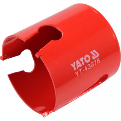 Universali gręžimo karūna Yato, 64 mm, 5/8"-18UNF Universali gręžimo karūna Yato, 64 mm, 5/8"-18UNF