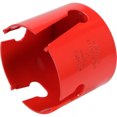 Universali gręžimo karūna Yato, 76 mm, 5/8"-18UNF Universali gręžimo karūna Yato, 76 mm, 5/8"-18UNF