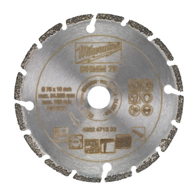 Universalus deimantinis diskas MILWAUKEE DHMM 76 76x10mm 2