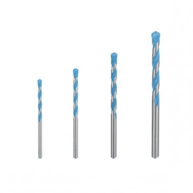 Universalus grąžtas Bosch, 4/5/6/8 mm, 4 vnt., 2608900645 Universalus grąžtas Bosch, 4/5/6/8 mm, 4 vnt., 2608900645