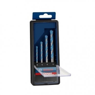 Universalus grąžtas Bosch, 4/5/6/8 mm, 4 vnt., 2608900645 2 Universalus grąžtas Bosch, 4/5/6/8 mm, 4 vnt., 2608900645 2