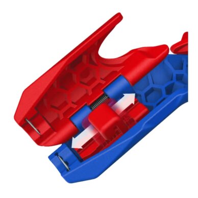 Universalus nuizoliavimo įrankis saulės fotovoltinių sistemų instaliacijai KNIPEX ErgoStrip 5 Universalus nuizoliavimo įrankis saulės fotovoltinių sistemų instaliacijai KNIPEX ErgoStrip 5