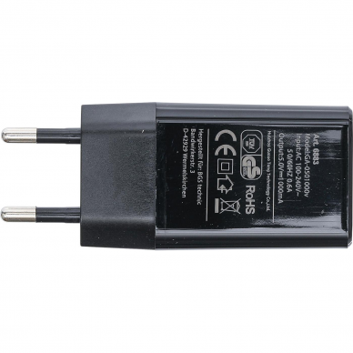 Universalus USB įkroviklis, BGS-technic, 1 A 3 Universalus USB įkroviklis, BGS-technic, 1 A 3