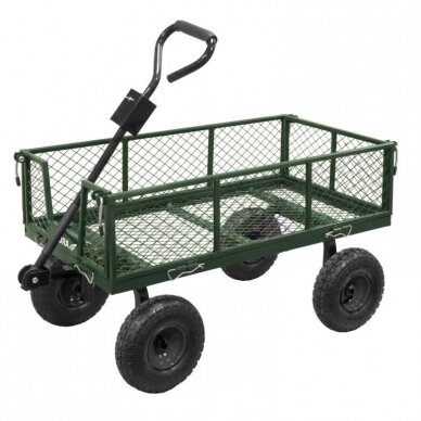 Sodo vežimėlis su tinklu DEDRA N1011, 96x50x80cm Sodo vežimėlis su tinklu DEDRA N1011, 96x50x80cm
