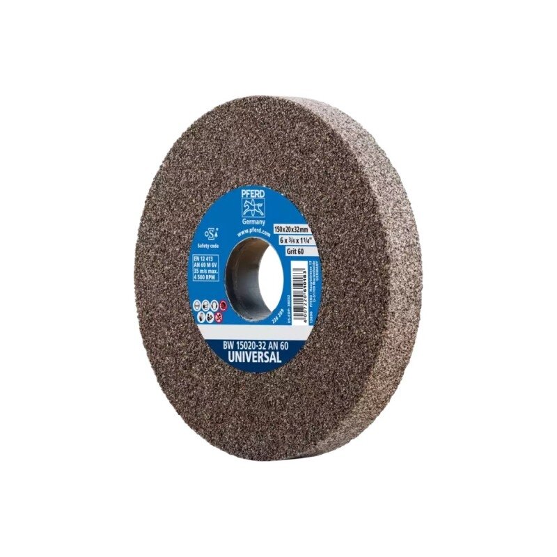Universalus galandimo diskas PFERD BW 15020-32 AN60 Universalus galandimo diskas PFERD BW 15020-32 AN60