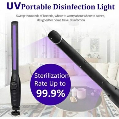 UV COB daiktų ir paviršių ultravioletinė sterilizavimo lempa Essen tools 3