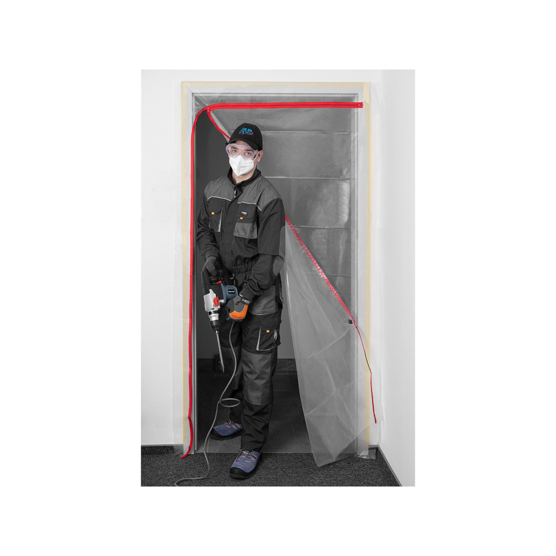 Užuolaida, apsauga nuo dulkių su spyna colioLcolio PE