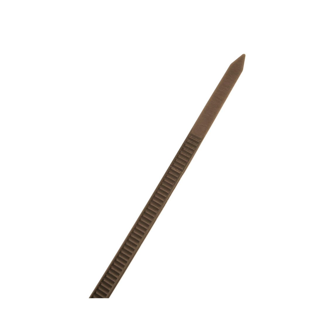 Užveržimo dirželiai 4,8 x 160 mm, 50 vnt, rudos spalvos 4