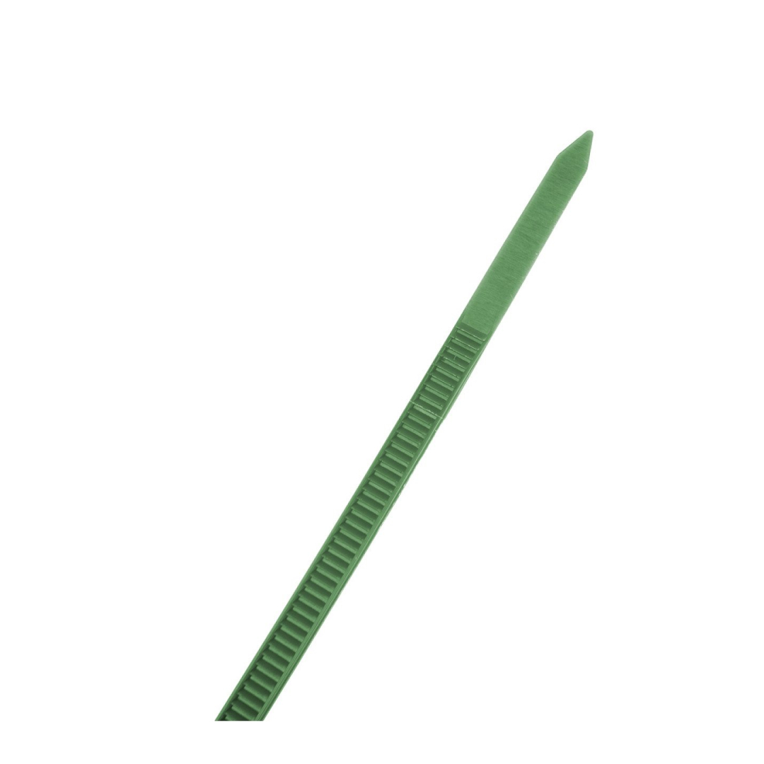 Užveržimo dirželiai 4,8 x 160 mm, 50 vnt, žalia 4 Užveržimo dirželiai 4,8 x 160 mm, 50 vnt, žalia 4