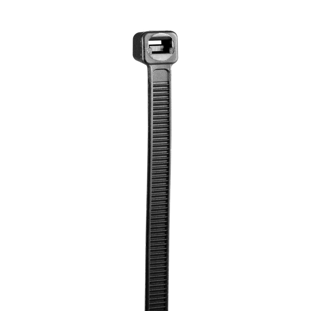Užveržimo dirželiai 4,8mmx200mm, 75vnt. Juodi 6 Užveržimo dirželiai 4,8mmx200mm, 75vnt. Juodi 6