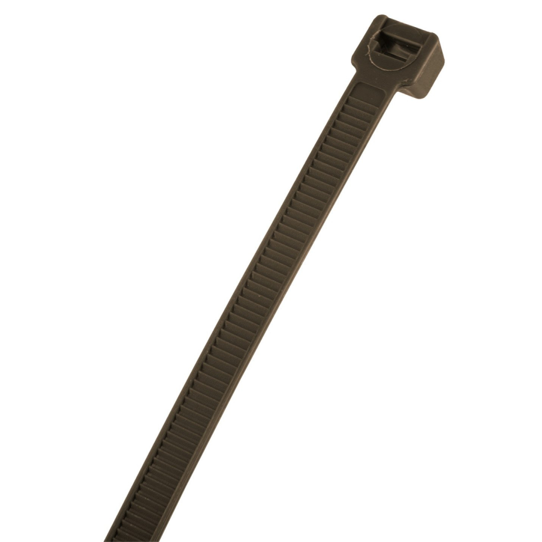 Užveržimo dirželiai 7,6 x 380 mm, 50 vnt, rudos spalvos 3