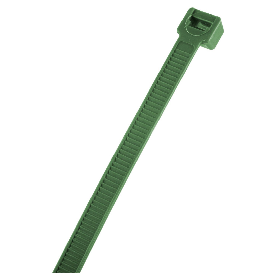 Užveržimo dirželiai 7,6 x 380 mm, 50 vnt, žalia 3 Užveržimo dirželiai 7,6 x 380 mm, 50 vnt, žalia 3