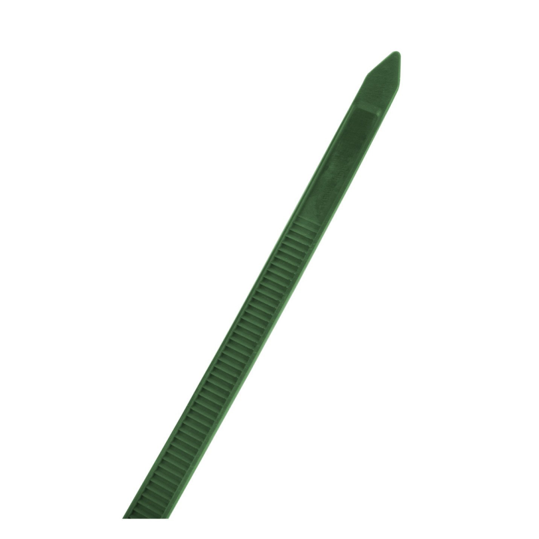 Užveržimo dirželiai 7,6 x 380 mm, 50 vnt, žalia 4 Užveržimo dirželiai 7,6 x 380 mm, 50 vnt, žalia 4