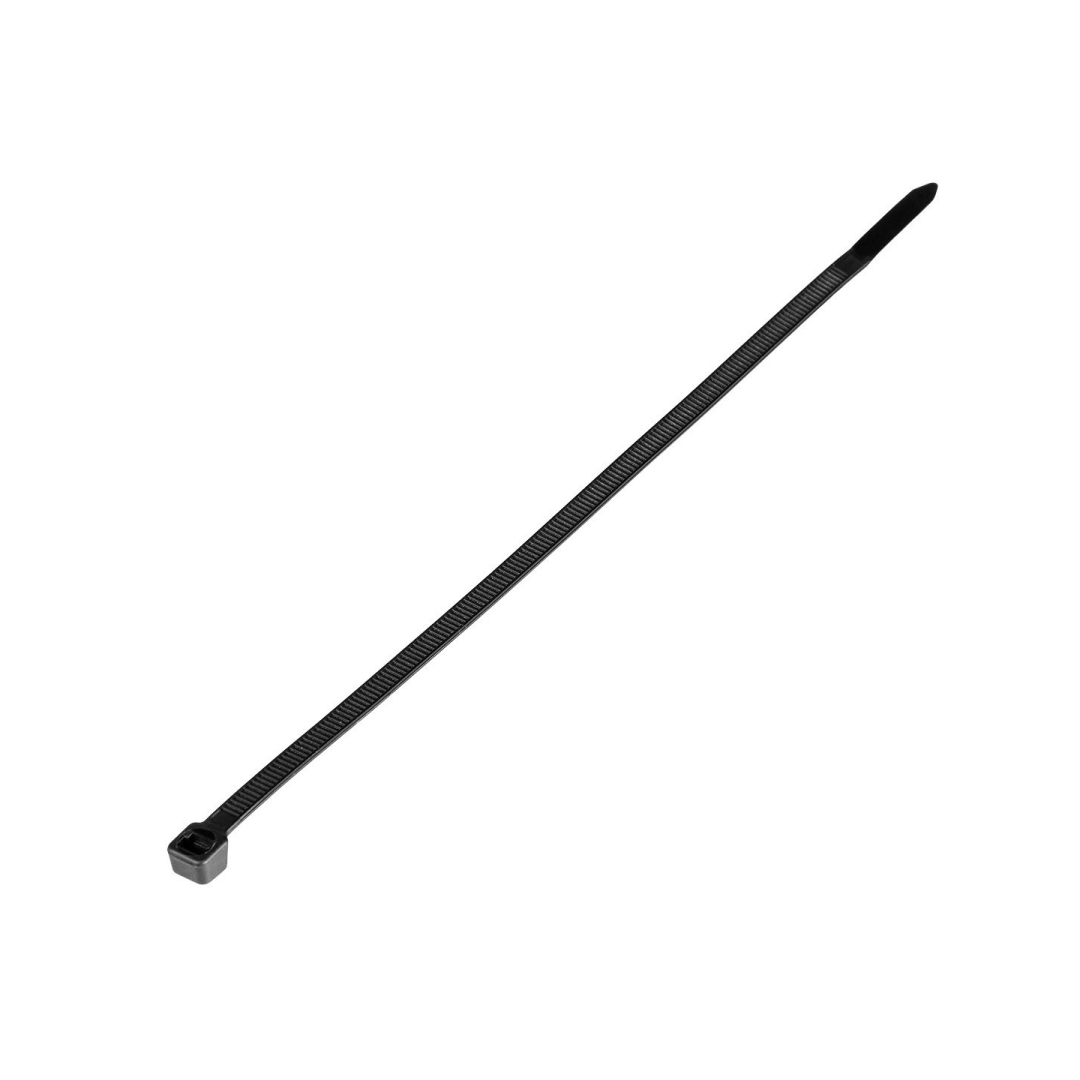 Užveržimo dirželiai 7,6mmx500mm, 75vnt. Juodi 7