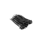 Užspaudėjas 2,5mmx100mm, black, 100pc