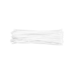 Užveržimo dirželiai 4,8mmx370mm, 75vnt. Balti