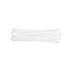 Užveržimo dirželiai 7,6mmx500mm, 75vnt. Balti