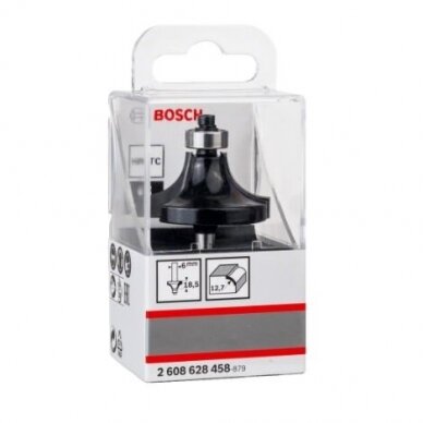 Užapvalinimo freza Bosch, 6/12,7/38,1/60 mm, 2608628458 1 Užapvalinimo freza Bosch, 6/12,7/38,1/60 mm, 2608628458 1