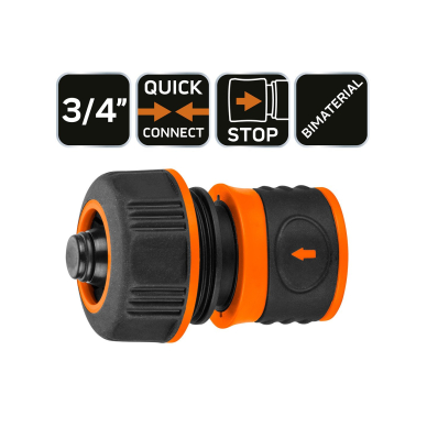 Uždaromoji jungtis 3/4"", bimedžiaginė 5 Uždaromoji jungtis 3/4"", bimedžiaginė 5