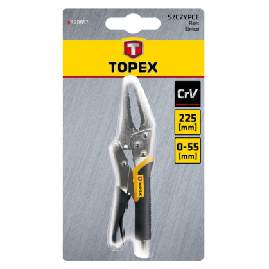 Užspaudimo replės, pailgintos 230 mm 1 Užspaudimo replės, pailgintos 230 mm 1