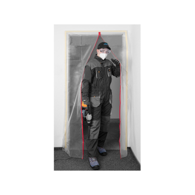 Užuolaida, apsauga nuo dulkių su spyna colioIcolio PE Užuolaida, apsauga nuo dulkių su spyna colioIcolio PE