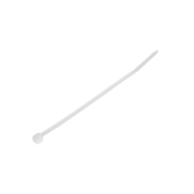 Užveržimo dirželiai 2,5mmx100mm, 100vnt. Balti 7