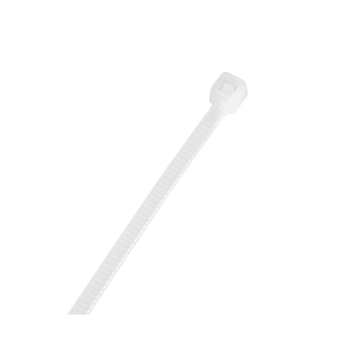Užveržimo dirželiai 2,5mmx200mm, 100vnt. Balti 6