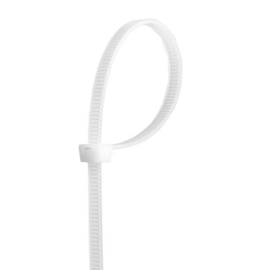 Užveržimo dirželiai 2,5mmx200mm, 100vnt. Balti 8