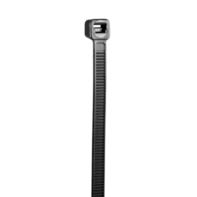 Užveržimo dirželiai 3,6mmx200mm, 100vnt. Juodi 6