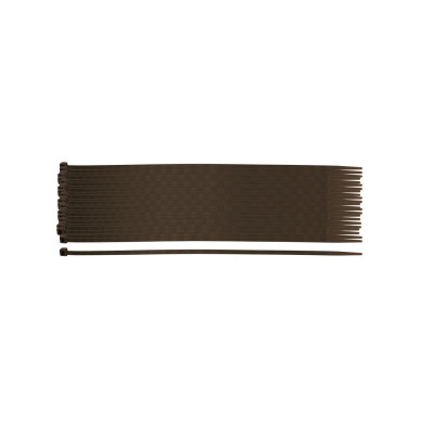 Užveržimo dirželiai 4,8 x 300 mm, 50 vnt, rudos spalvos
