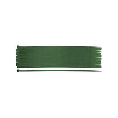 Užveržimo dirželiai 4,8 x 300 mm, 50 vnt, žalia