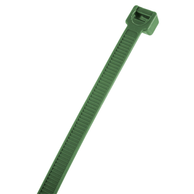 Užveržimo dirželiai 7,6 x 380 mm, 50 vnt, žalia 3 Užveržimo dirželiai 7,6 x 380 mm, 50 vnt, žalia 3