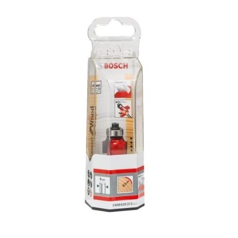 Užapvalinimo freza Bosch, 8 mm, D 18,7 mm, R1 3 mm, 2608629372 1 Užapvalinimo freza Bosch, 8 mm, D 18,7 mm, R1 3 mm, 2608629372 1