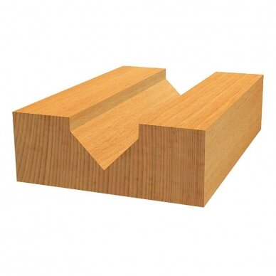 "V" formos freza Bosch, 6/9,5/12,35/45 mm, 90°, 2608628446 2 "V" formos freza Bosch, 6/9,5/12,35/45 mm, 90°, 2608628446 2