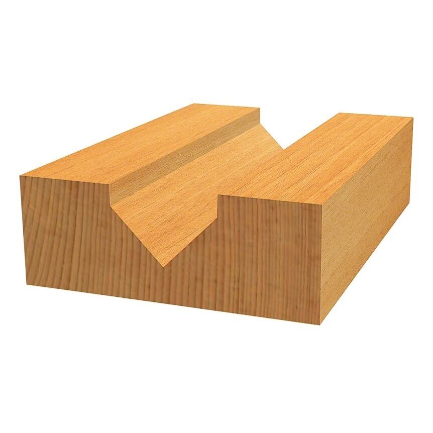 "V" formos freza Bosch, 6/9,5/12,35/45 mm, 90°, 2608628446 2 "V" formos freza Bosch, 6/9,5/12,35/45 mm, 90°, 2608628446 2