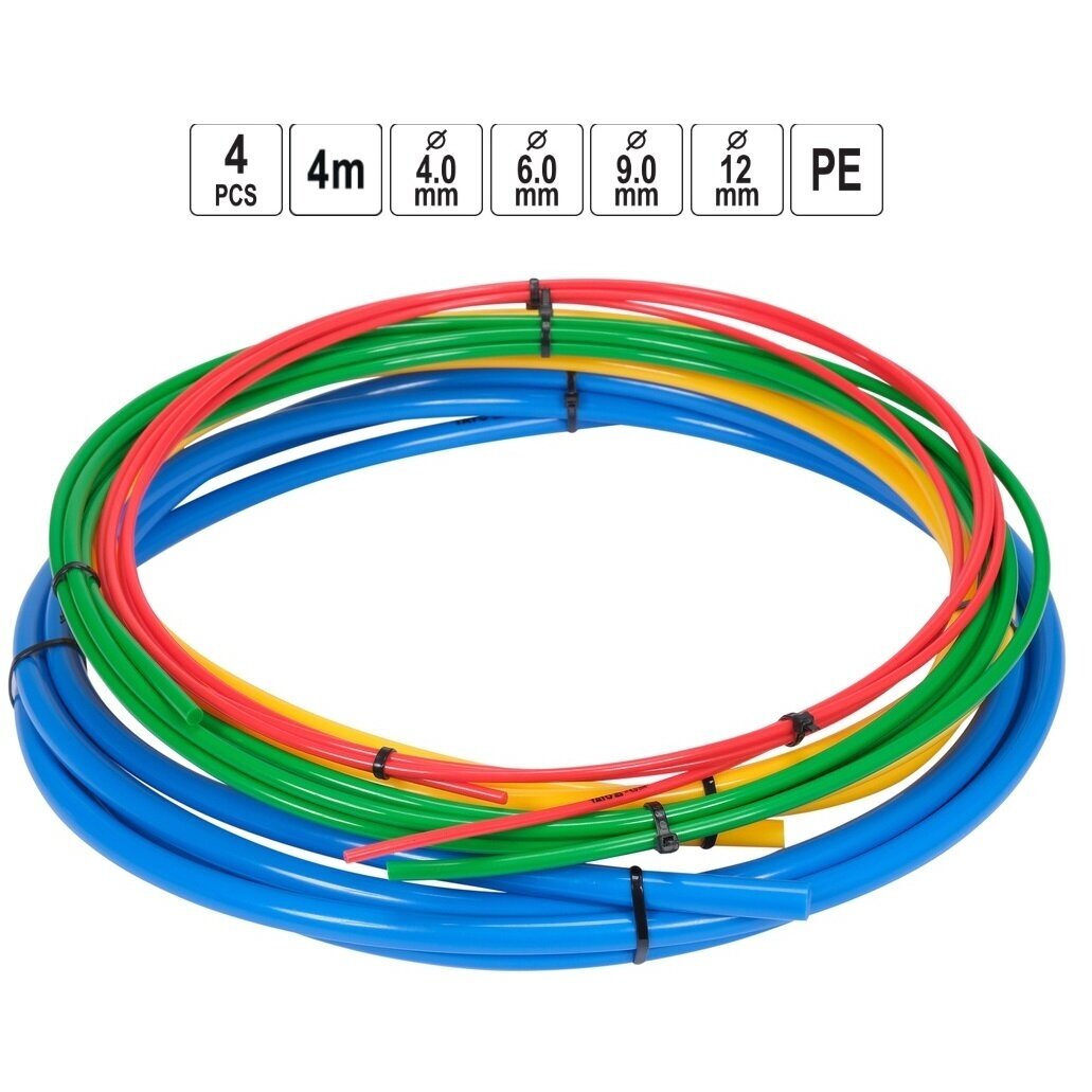Vamzdžių lenkimo strypų rinkinys | 1/4" 3/8" 1/2" 5/8" (YT-21860) Vamzdžių lenkimo strypų rinkinys | 1/4" 3/8" 1/2" 5/8" (YT-21860)