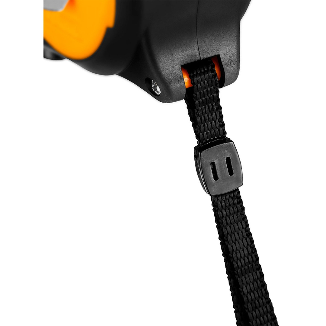 Valcuotas plieninis matuoklis 3 m x 19 mm, magnetas 8