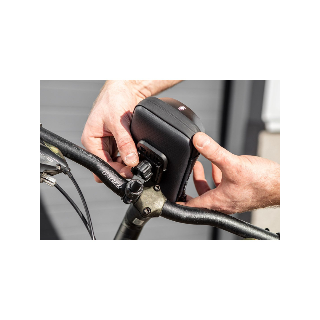 Vandeniui atsparus dviračių krepšys su telefono laikikliu 3