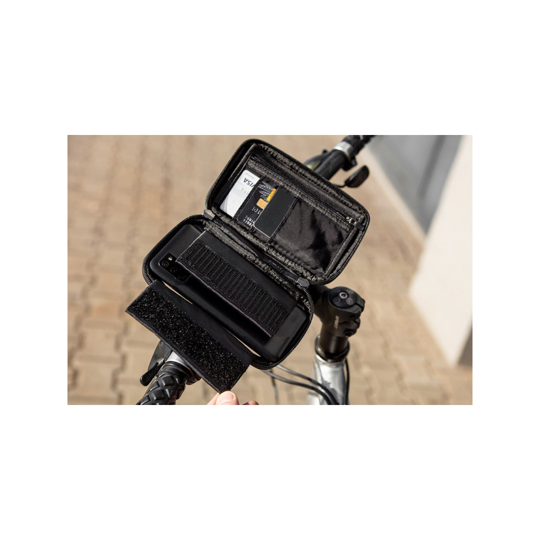 Vandeniui atsparus dviračių krepšys su telefono laikikliu 5