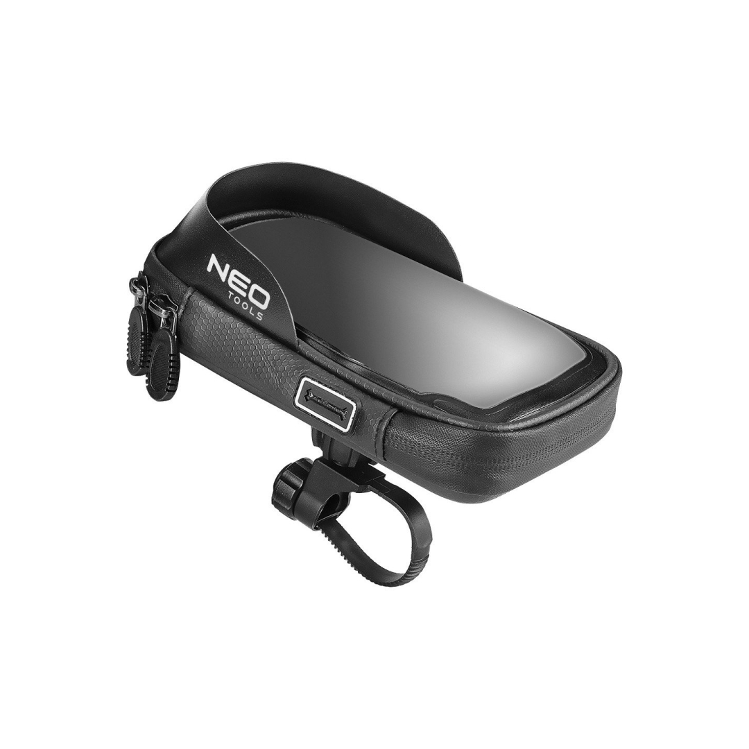 Vandeniui atsparus dviračių krepšys su telefono laikikliu