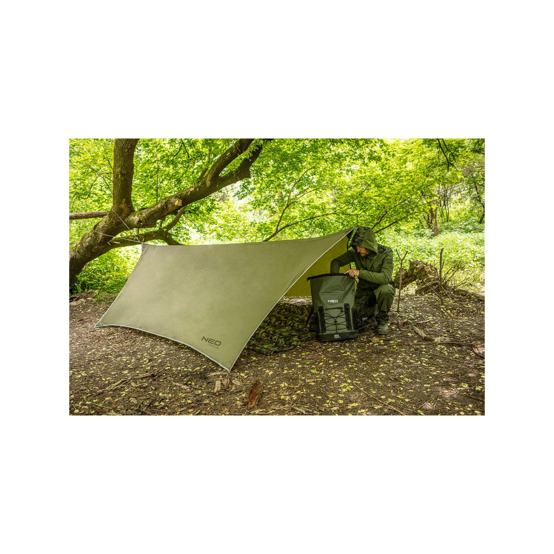 Vandeniui atsparus tarpas 360 x 290 cm 210T PU3000 2