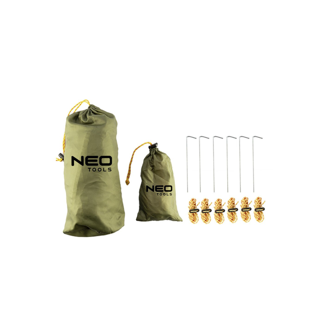 Vandeniui atsparus tarpas 360 x 290 cm 210T PU3000 7