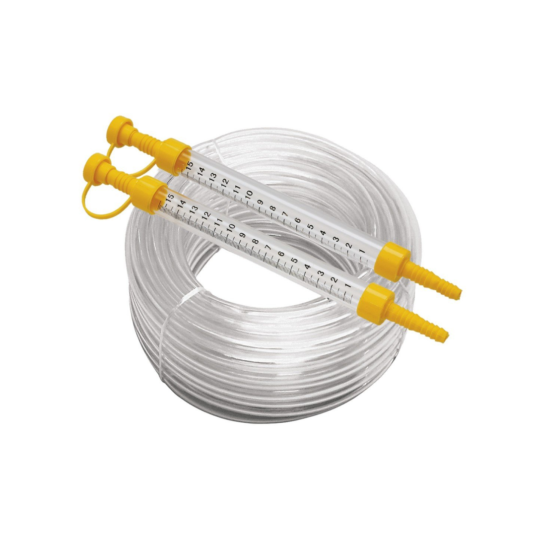 Vandens lygio matuoklis su 20 m.  žarna