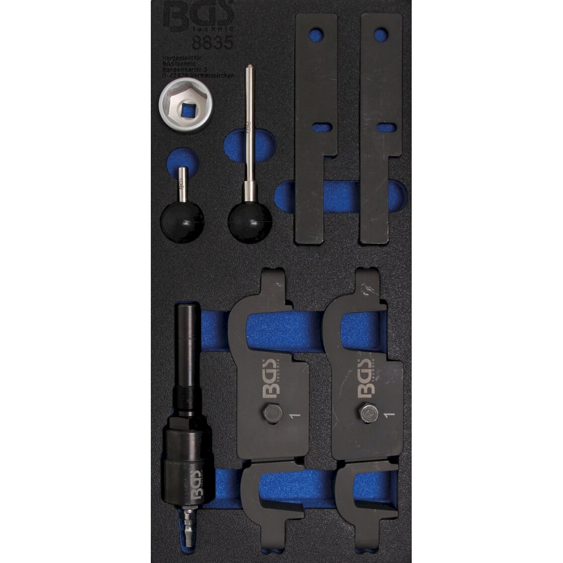 Variklio fiksavimo rinkinys | Porsche Panamera, Cayenne V8 | 8 vnt. (8835)