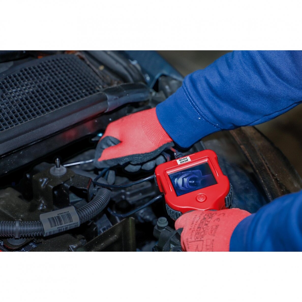 Vaizdo boreskopas su TFT ekranu | Kameros galvutės Ø 5,5 mm (63217) 1 Vaizdo boreskopas su TFT ekranu | Kameros galvutės Ø 5,5 mm (63217) 1