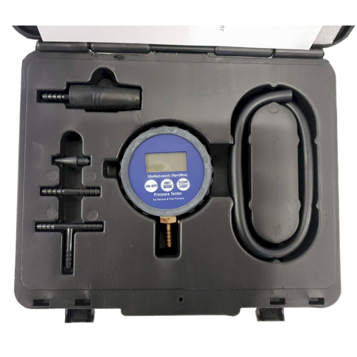 Vakuumo ir kuro slėgio matuoklis | skaitmeninis (D002) 1