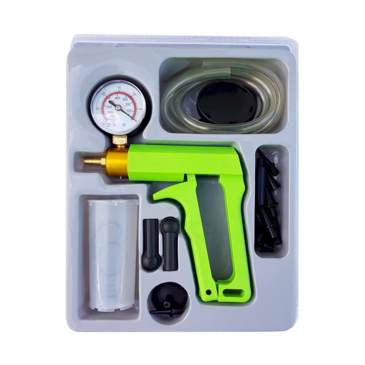 Vakuumo/slėgio matuoklis, stabdžių skysčio nuorinimui (HS-A998)